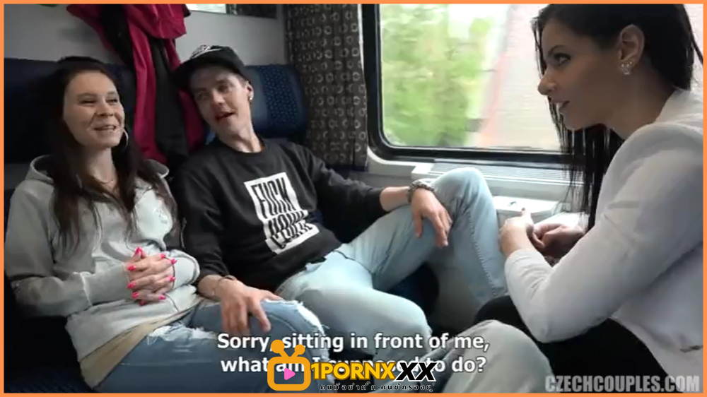 คลิปโป๊ฝรั่ง รถไฟทัวส์เที่ยวเดินทางเเก๊งค์สาวเเล้วเงี่ยนชวนเย็ด 2 คู่อมควยเเล้วเย็ดคาขบวนรถไฟ